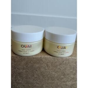 OUAI St Barts Body Creme Moisturizing Nourishing Whipped 1 oz - Set Of Two